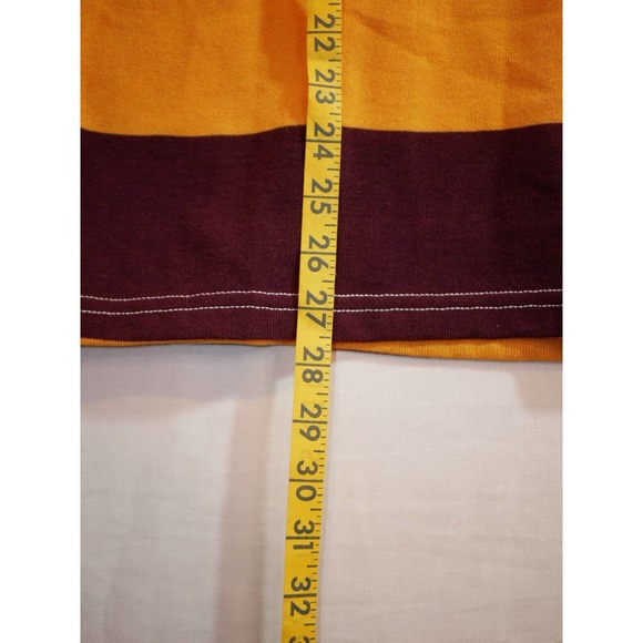 Vintage Halbro Rugby Polo Shirt Size 38 Medium M Made in USA NWT - Picture 9 of 12